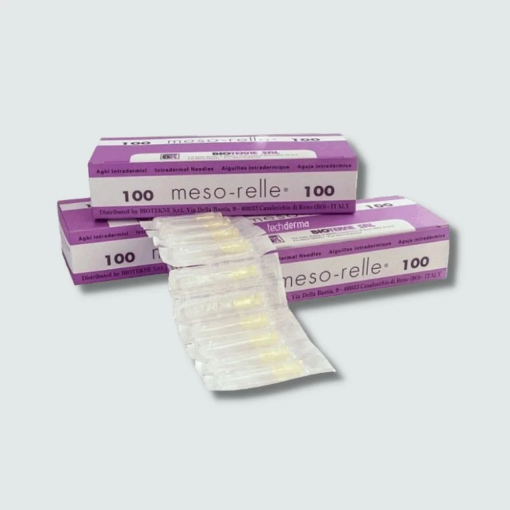 Mesorelle injekční jehly 30G – 0,3x4mm 100 ks