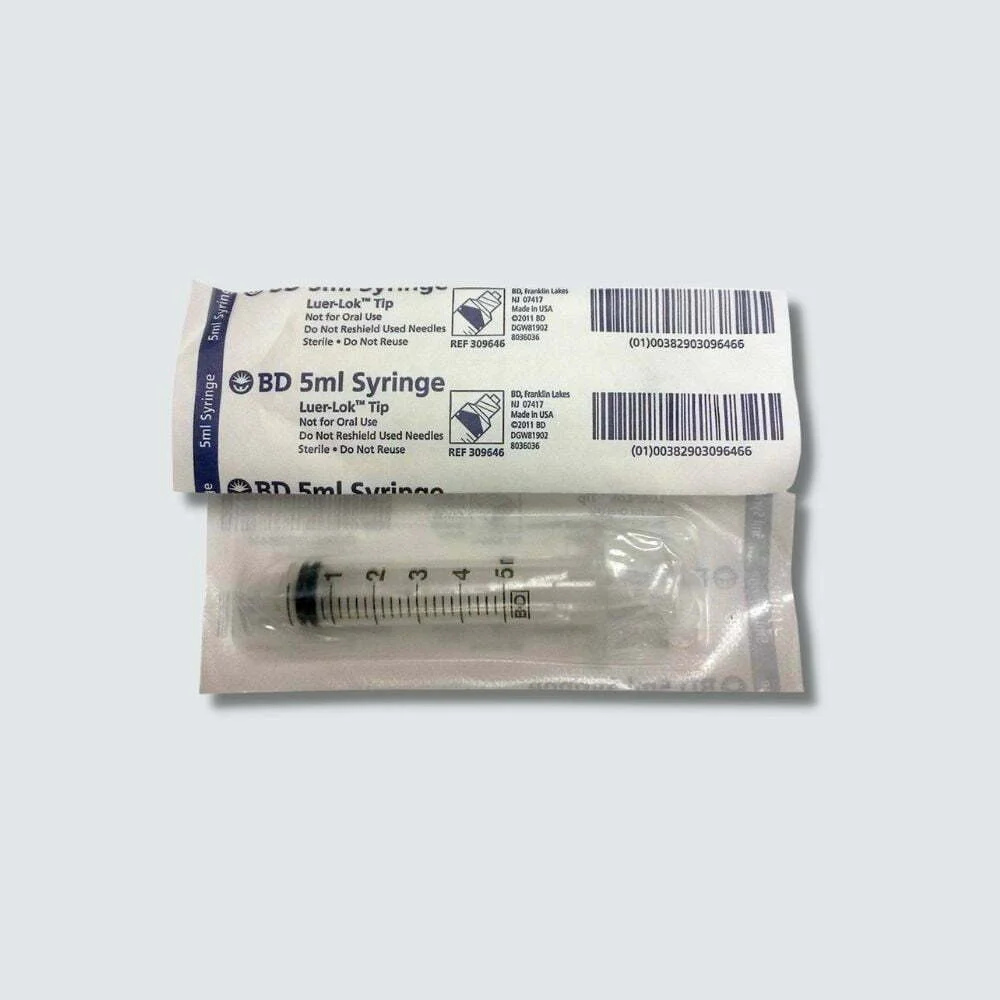 BD STŘÍKAČKA 5ml Luer-Lok Tip 125 ks